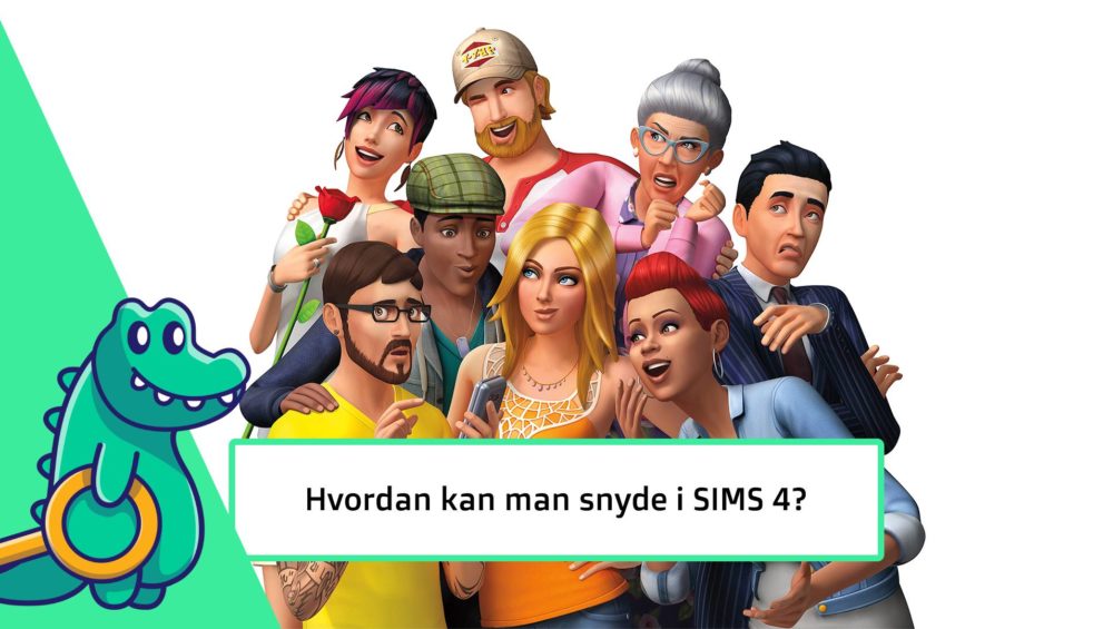 Hvordan snyder man nemt i Sims 4?