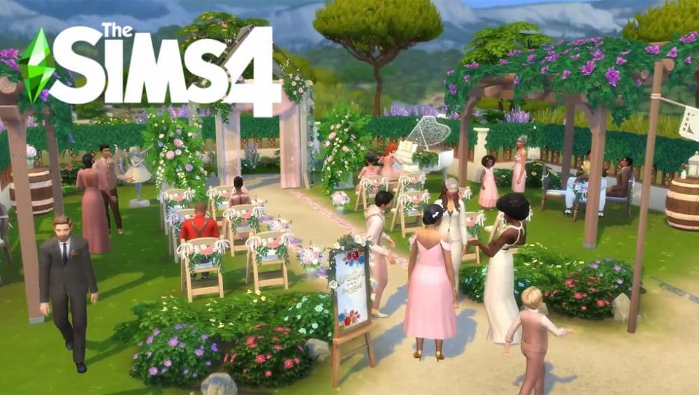 Sims 4 Buggy Wedding Pack